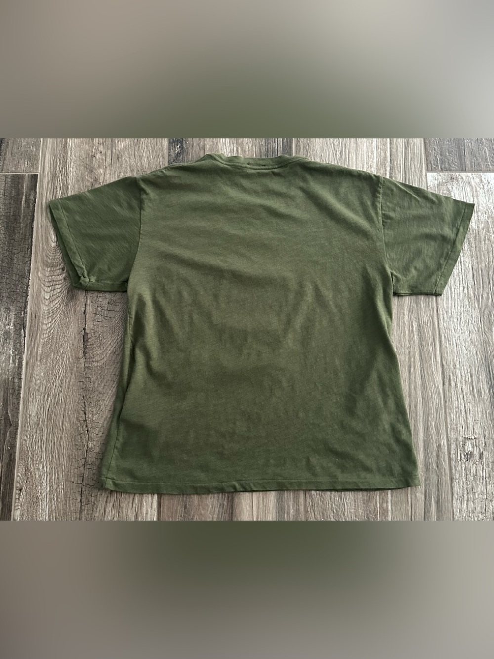 Polo by Ralph Lauren Olive Green Polo Bear Tee with Lavender Detail - Picture 5 of 6